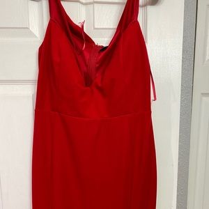 Red dress, Worn Once